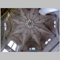 Catedral de Burgos, photo Turol Jones, Wikipedia, Bóveda estrellada calada de Juan de Matienzo (1521-1524).jpg